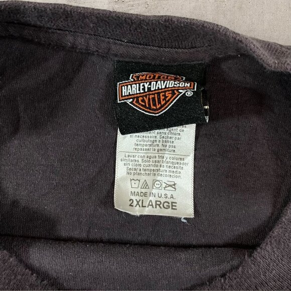 Vintage Harley Davidson T Shirt South Carolina Mens Size 2XL XXL Made in USA Y2K - Picture 4 of 8